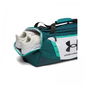 UNDER ARMOUR Undeniable 5.0 Duffle bag SMALL (1369222-100)ΤΣΑΝΤΑ ΩΜΟΥ ΓΥΜΝΑΣΤΗΡΙΟΥ 40L White/Arden Green/Black UNDER ARMOUR Undeniable 5.0 Duffle bag SMALL (1369222-100)ΤΣΑΝΤΑ ΩΜΟΥ ΓΥΜΝΑΣΤΗΡΙΟΥ 40L White/Arden Green/Black