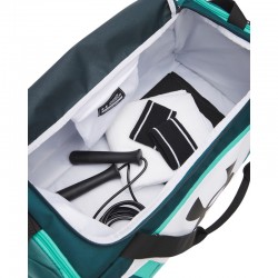 UNDER ARMOUR Undeniable 5.0 Duffle bag SMALL (1369222-100)ΤΣΑΝΤΑ ΩΜΟΥ ΓΥΜΝΑΣΤΗΡΙΟΥ 40L White/Arden Green/Black