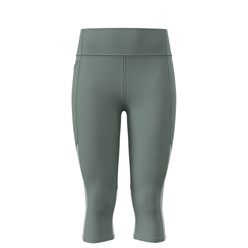 UNDER ARMOUR UA Launch Capris (1369770-348)ΓΥΝΑΙΚΕΙΟ ΚΟΛΑΝ Silica Green