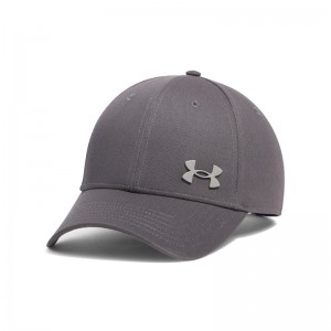 Under Armour Sportwear Metal Adj Καπέλο Strapback (1389695-025)Castlerock/Silver