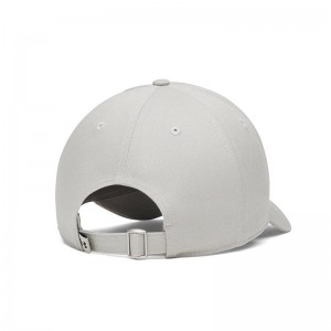 Under Armour Sportwear Metal Adj Καπέλο Strapback (1389695-069)Titanium/Metallic Silver