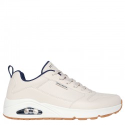 Skechers Uno Alder MENS (183012-WBL)ΑΝΔΡΙΚΟ ΥΠΟΔΗΜΑ WHITE/BLUE
