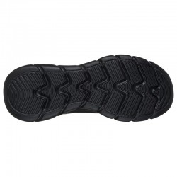 SKECHERS LINEAR FORCE (117391-BBK)ΓΥΝΑΙΚΕΙΑ ΠΑΠΟΥΤΣΙΑ ΜΑΥΡΑ