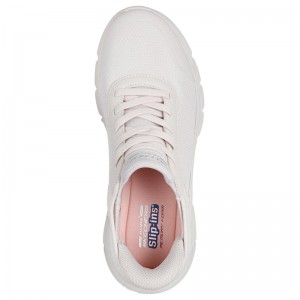 SKECHERS LINEAR FORCE (117391-WHT)ΓΥΝΑΙΚΕΙΑ ΠΑΠΟΥΤΣΙΑ ΛΕΥΚΑ