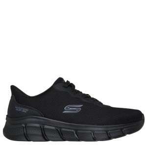 SKECHERS BOBS B Flex - Glacial Edge (118113-BBK)ΑΝΔΡΙΚΑ ΠΑΠΟΥΤΣΙΑ ΜΑΥΡΑ