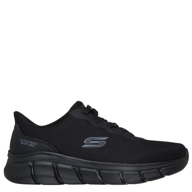 SKECHERS BOBS B Flex - Glacial Edge (118113-BBK)ΑΝΔΡΙΚΑ ΠΑΠΟΥΤΣΙΑ ΜΑΥΡΑ