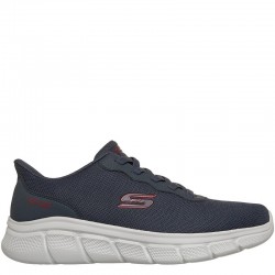 SKECHERS BOBS B Flex - Glacial Edge (118113-DKNV)ΑΝΔΡΙΚΑ ΠΑΠΟΥΤΣΙΑ ΜΠΛΕ