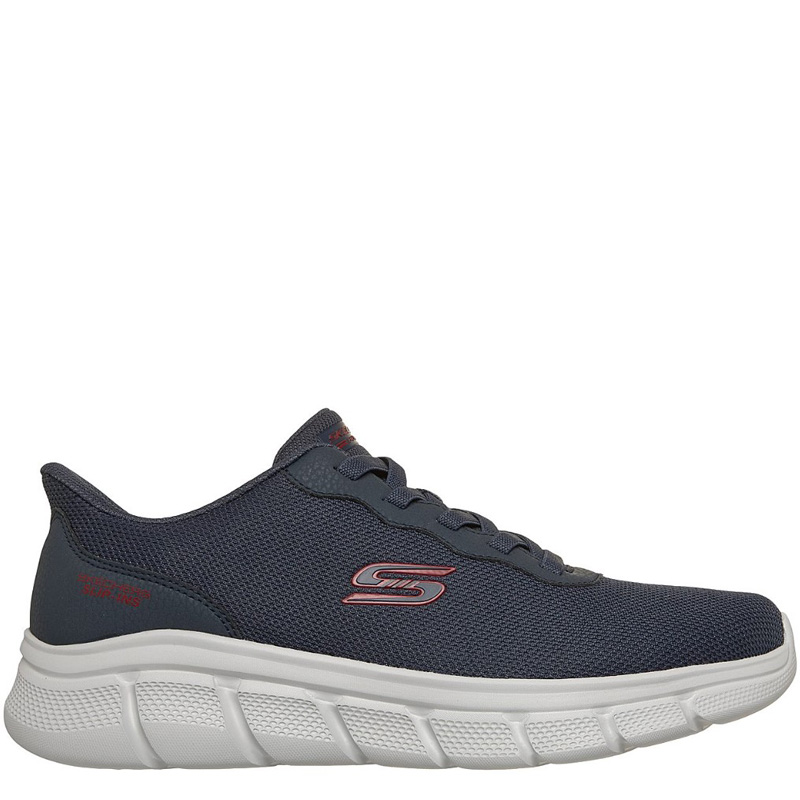 SKECHERS BOBS B Flex - Glacial Edge (118113-DKNV)ΑΝΔΡΙΚΑ ΠΑΠΟΥΤΣΙΑ ΜΠΛΕ