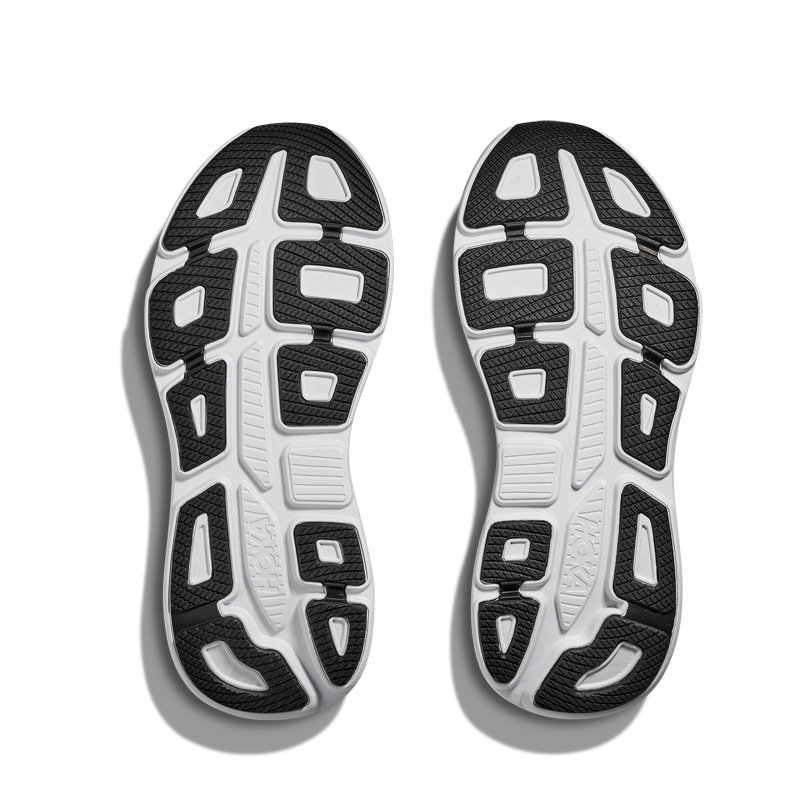 HOKA Bondi 9 (1162011-BKVR)ΑΝΔΡΙΚΑ ΠΑΠΟΥΤΣΙΑ BLACK / VERMILLION