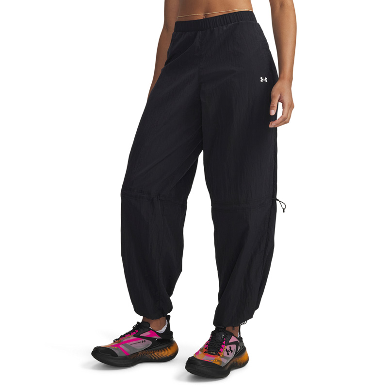 UNDER ARMOUR UA Rival Woven Bungee Pant (6009680-001)ΓΥΝΑΙΚΕΙΟ ΠΑΝΤΕΛΟΝΙ ΦΟΡΜΑΣ ΜΑΥΡΟ