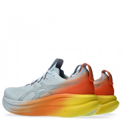 ASICS GEL-NIMBUS 28 SUNNY SIZZLE (1011C221-400)ΑΝΔΡΙΚΑ ΠΑΠΟΥΤΣΙΑ RUNNING Sky/Sun Peach