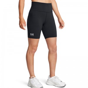 Under Armour Γυναικείο Κολάν Ποδηλατικό Ψηλόμεσο Μαύρο 1386703-001