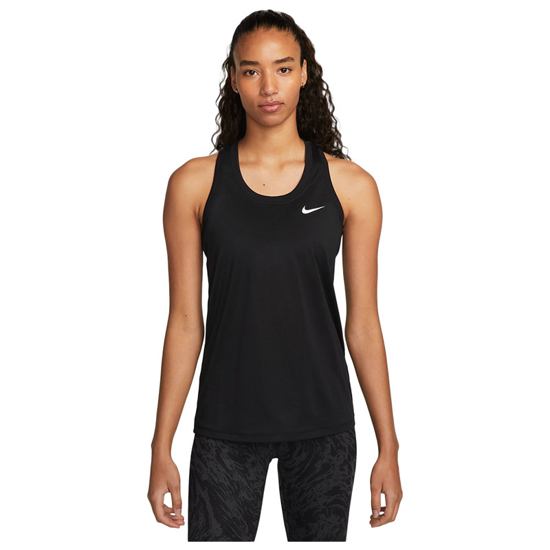 Nike Dri-Fit TANK TEE (DX0706-010)Γυναικεία Μπλούζα Αμάνικη BLACK/WHITE