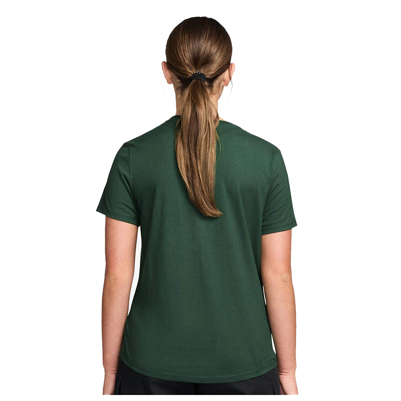 Nike Sportswear Club Essentials (DX7902-323)Γυναικείο T-shirt Fir/Λευκό