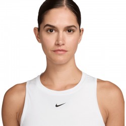 Nike One Classic (FN2808-101)Γυναικεία Μπλούζα Αμάνικη WHITE/BLACK