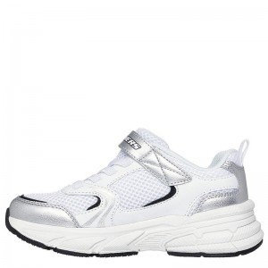 SKECHERS Retro-Graph (303692L-WSL)ΠΑΙΔΙΚΑ ΠΑΠΟΥΤΣΙΑ ΛΕΥΚΑ