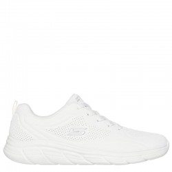 SKECHERS BOBS B Flex LΟ - Cool Ease (117715-W)ΓΥΝΑΙΚΕΙΑ ΠΑΠΟΥΤΣΙΑ ΛΕΥΚΑ
