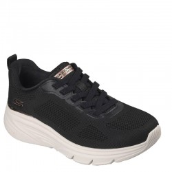 SKECHERS BOBS Arch Fit Elev8 (117720-BLK)ΓΥΝΑΙΚΕΙΟ ΥΠΟΔΗΜΑ BLACK/WHITE/ROSE GOLD
