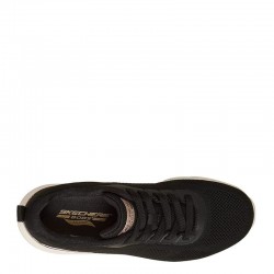 SKECHERS BOBS Arch Fit Elev8 (117720-BLK)ΓΥΝΑΙΚΕΙΟ ΥΠΟΔΗΜΑ BLACK/WHITE/ROSE GOLD