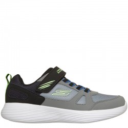 SKECHERS GOrun 400 V2 - Technix (405090L-GYBK)ΠΑΙΔΙΚΑ ΠΑΠΟΥΤΣΙΑ ΓΚΡΙ
