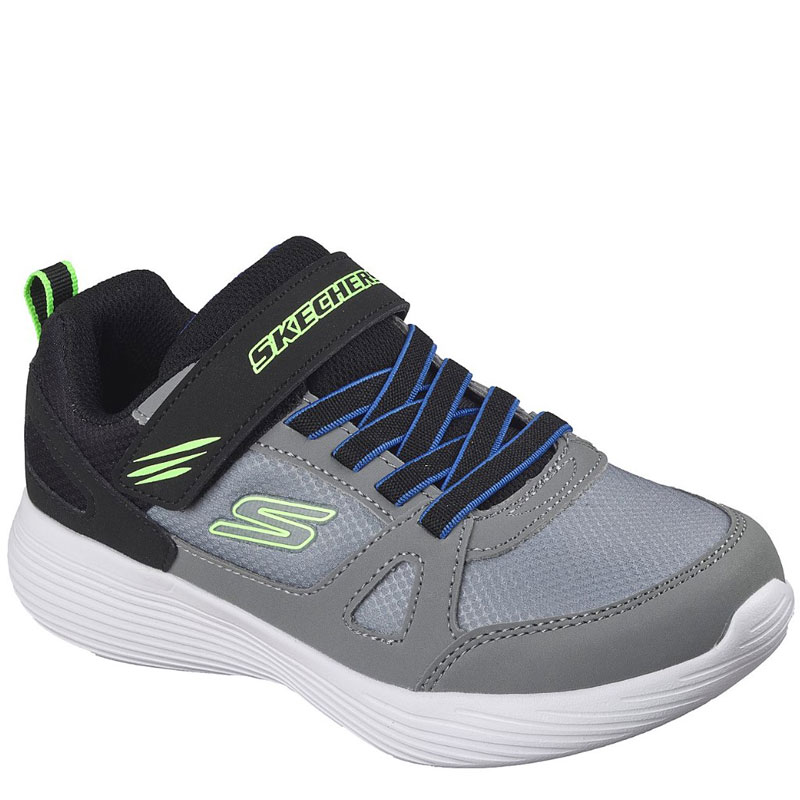 SKECHERS GOrun 400 V2 - Technix (405090L-GYBK)ΠΑΙΔΙΚΑ ΠΑΠΟΥΤΣΙΑ ΓΚΡΙ