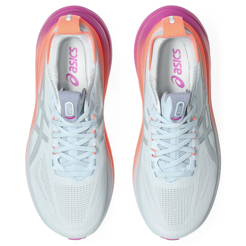 ASICS GEL-NIMBUS 28 SUNNY SIZZLE (1012B987-400)ΓΥΝΑΙΚΕΙΑ ΠΑΠΟΥΤΣΙΑ Sky/Digital Sakura