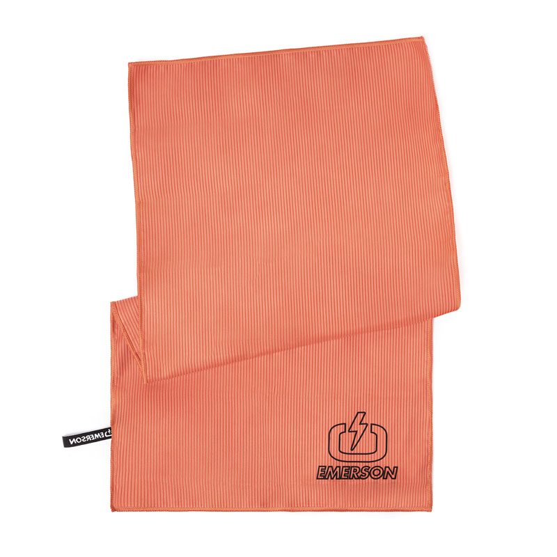 EMERSON TRAVEL/GYM TOWEL Microfiber 41 x 80 cm (261.EU04.28-ORANGE)Αντιβακτηριδιακή πετσέτα