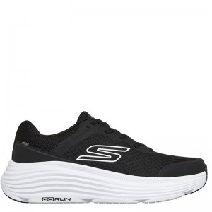 SKECHERS Max Cushioning Endeavour (220613-BKW)ΑΝΔΡΙΚΑ ΠΑΠΟΥΤΣΙΑ RUNNING ΜΑΥΡΟ/ΛΕΥΚΟ