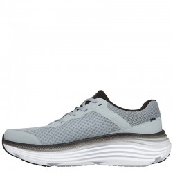SKECHERS Max Cushioning Endeavour (220613-LGBK)ΑΝΔΡΙΚΑ ΠΑΠΟΥΤΣΙΑ RUNNING ΓΚΡΙ/ΜΑΥΡΟ