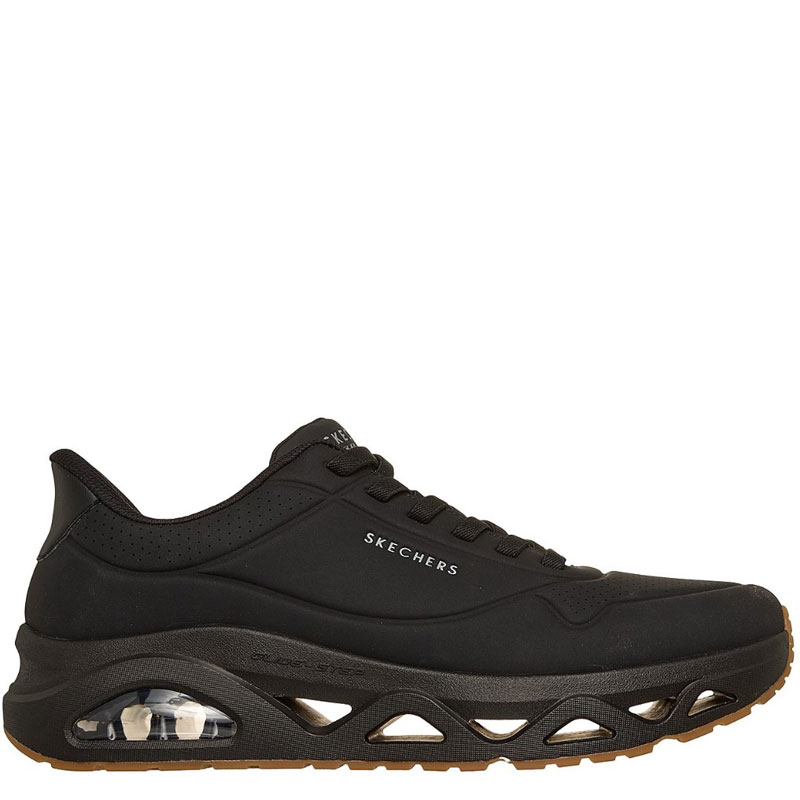 SKECHERS Uno Glide-Step - Glide On Air (183420-B)ΑΝΔΡΙΚΑ ΠΑΠΟΥΤΣΙΑ ΜΑΥΡΑ