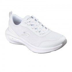 Skechers Plush Foam (150572-WSL)Γυναικεία Παπούτσια Λευκα