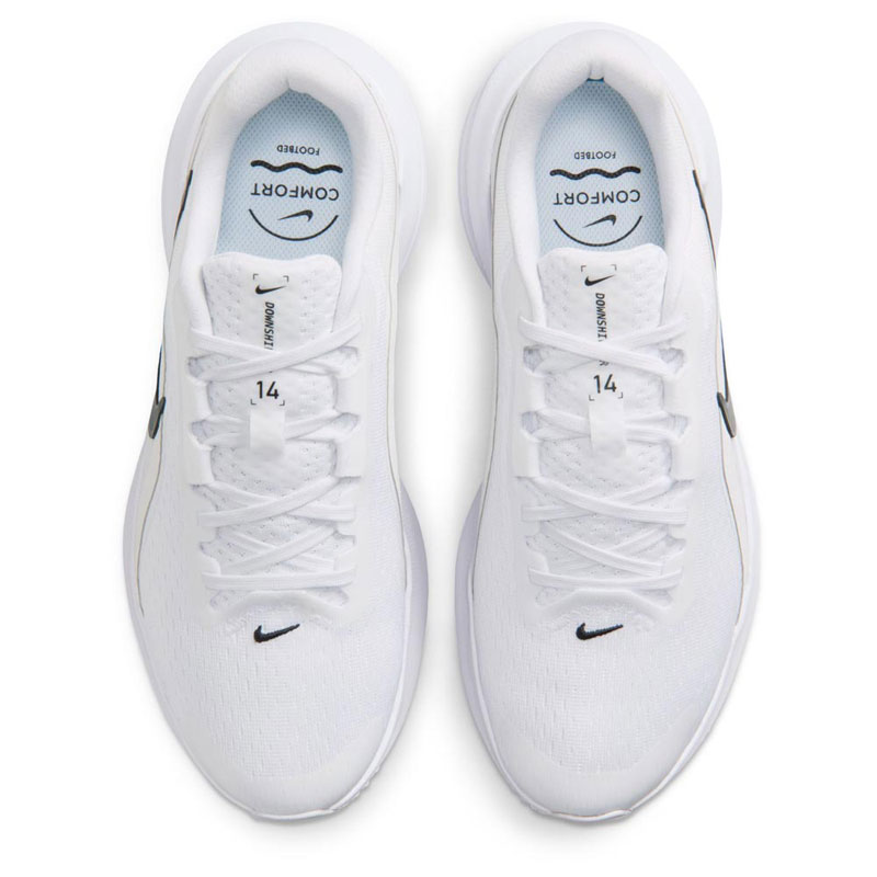 Nike Downshifter 14 (IB1899-101)ΓΥΝΑΙΚΕΙΑ ΠΑΠΟΥΤΣΙΑ White/Platinum Tint/Anthracite/Black