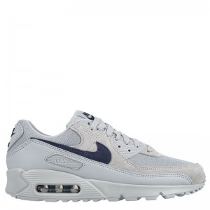 Nike AIR MAX 90 (DM0029-022)ΑΝΔΡΙΚΑ ΠΑΠΟΥΤΣΙΑ WOLF GREY/MIDNIGHT NAVY/WOLF GREY