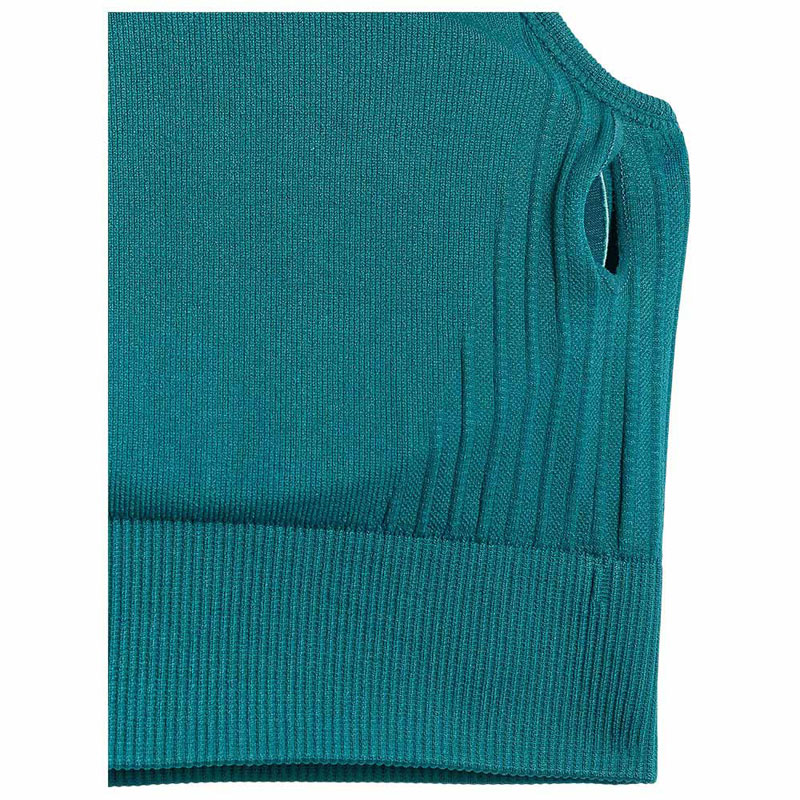 4F Γυναικείο Σουτιέν Προπόνησης Χαμηλής Υποστήριξης χωρίς Ραφή (4FWSS26USBAF242-46S)ΠΡΑΣΙΝΟ