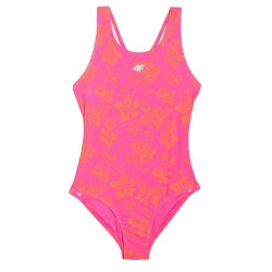 4F Swim Suit PINK ALLOVER(4FJWSS26USWSF116-54A)ΠΑΙΔΙΚΟ ΜΑΓΙΟ ΟΛΟΣΩΜΟ ΡΟΖ