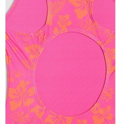 4F Swim Suit PINK ALLOVER(4FJWSS26USWSF116-54A)ΠΑΙΔΙΚΟ ΜΑΓΙΟ ΟΛΟΣΩΜΟ ΡΟΖ