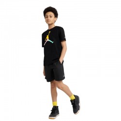 Jordan Tie-Dye Jumpman T-Shirt Kids (95F822-023)Παιδική Κοντομάνικη Μπλούζα Μαύρη