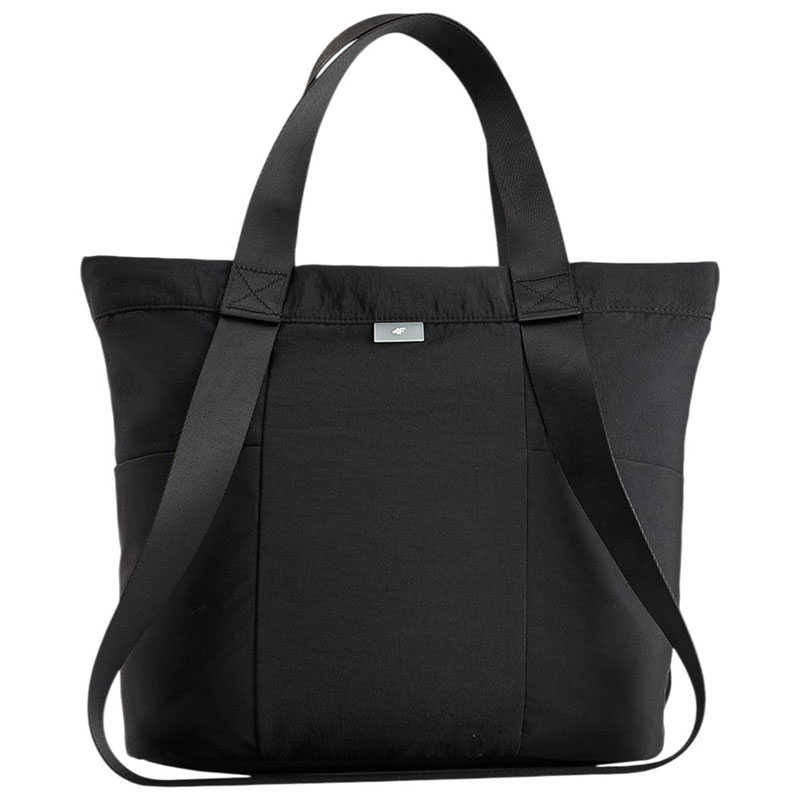 4F Shoulder bag 14 L - black (4FWSS26ASBGF109-20S)ΤΣΑΝΤΑ ΩΜΟΥ ΓΥΜΝΑΣΤΗΡΙΟΥ ΥΔΡΟΑΠΩΘΗΤΙΚΗ ΜΑΥΡΗ 14 ΛΙΤΡΑ
