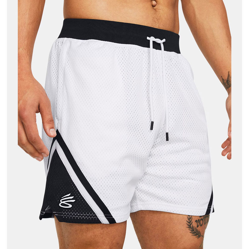Under Armour Curry Mesh Shorts (1384470-100)ΑΝΔΡΙΚΟ ΣΟΡΤΣ/ΒΕΡΜΟΥΔΑ ΛΕΥΚΟ/ΜΑΥΡΟ
