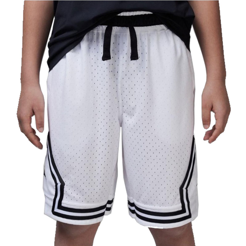 Jordan Sport Dri-Fit Diamond (95D313-001)ΠΑΙΔΙΚΟ ΣΟΡΤΣ ΛΕΥΚΟ/ΜΑΥΡΟ