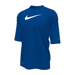 Nike Hydroguard Essential Dri-FIT UV T-Shirt (NESSD828-494)ΠΑΙΔΙΚΗ ΑΝΤΙΗΛΙΑΚΗ ΜΠΛΟΥΖΑ UV ΜΠΛΕ