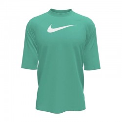 Nike Hydroguard Essential Dri-FIT UV T-Shirt (NESSD828-468)ΠΑΙΔΙΚΗ ΑΝΤΙΗΛΙΑΚΗ ΜΠΛΟΥΖΑ UV TURQUISE