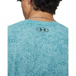 UNDER ARMOUR UA Tech Tee Novelty (6005920-425)ΑΝΔΡΙΚΟ T-SHIRT Blue Haze/Black