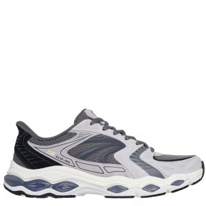 Skechers Slip-ins  Skech-Gel (233331-GYCC)ΑΝΔΡΙΚΑ ΠΑΠΟΥΤΣΙΑ ΓΚΡΙ