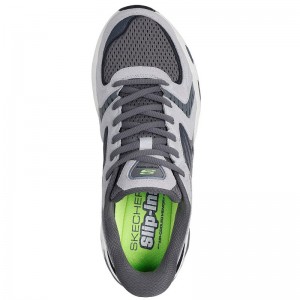 Skechers Slip-ins  Skech-Gel (233331-GYCC)ΑΝΔΡΙΚΑ ΠΑΠΟΥΤΣΙΑ ΓΚΡΙ