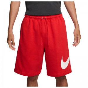 Nike Sportswear Club (FN3906-657)ΑΝΔΡΙΚΗ ΒΕΡΜΟΥΔΑ University Red/University Red/White