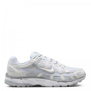 Nike P-6000 (FV6603-101)ΓΥΝΑΙΚΕΙΑ ΠΑΠΟΥΤΣΙΑ Metallic Summit White / Pure Platinum / Wolf Grey / White