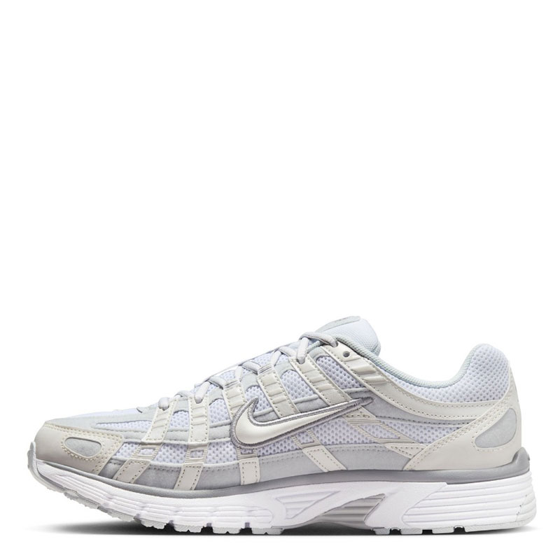 Nike P-6000 (FV6603-101)ΓΥΝΑΙΚΕΙΑ ΠΑΠΟΥΤΣΙΑ Metallic Summit White / Pure Platinum / Wolf Grey / White