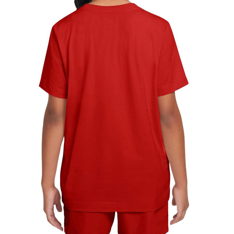 Nike Sportswear Futura HBR Tee (FZ5178-659)ΠΑΙΔΙΚΟ T-SHIRT UNIVERSITY RED/WHITE/WHITE