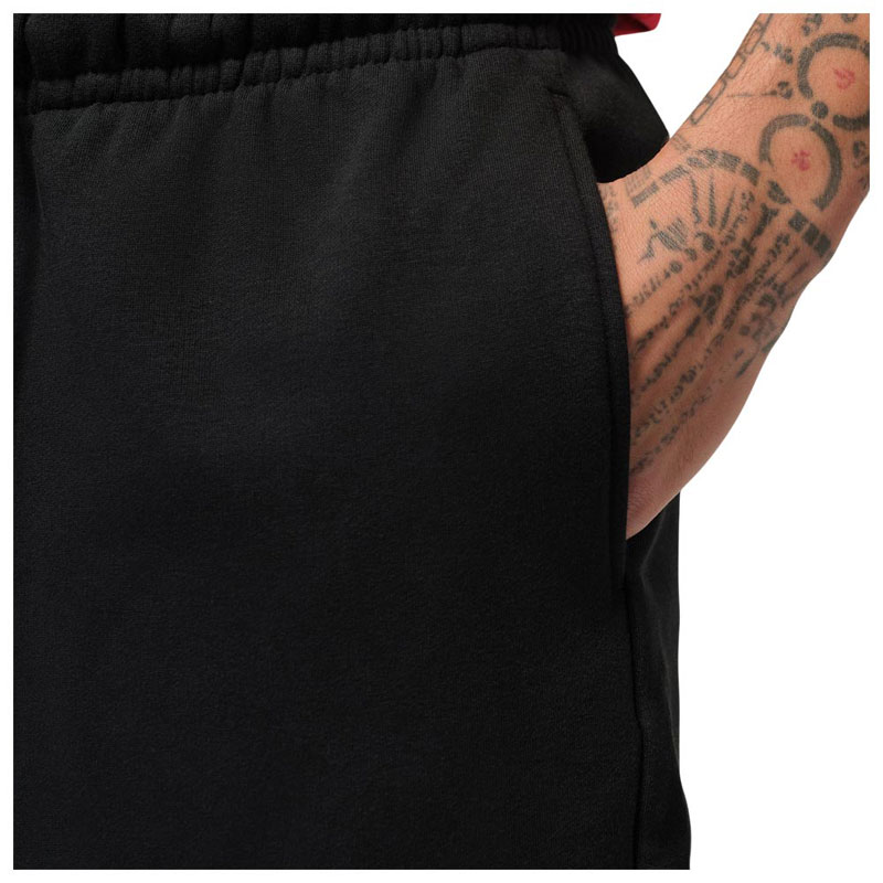 Jordan Essentials Fleece Shorts (IR0335-010)ΑΝΔΡΙΚΗ ΒΕΡΜΟΥΔΑ BLACK/GYM RED